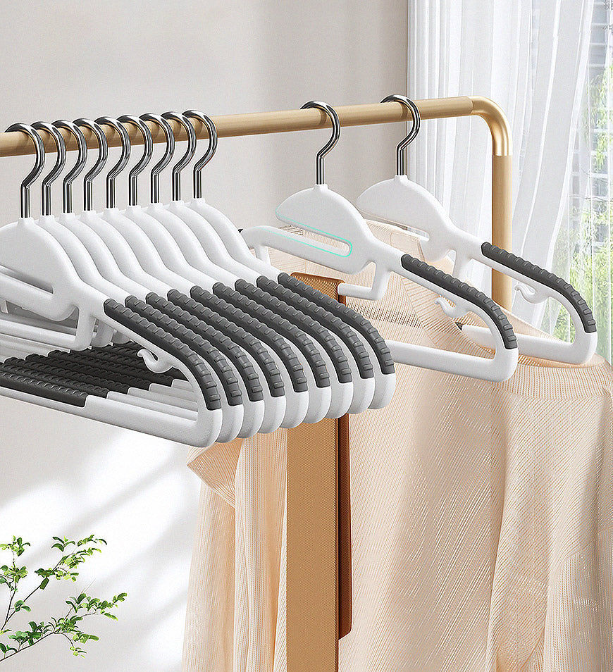 Moonval Clothes Hangers, 20-Pack Non-Slip Space-Saving Closet Hangers