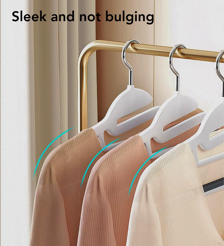 Moonval Clothes Hangers, 20-Pack Non-Slip Space-Saving Closet Hangers