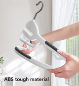 Moonval Clothes Hangers, 20-Pack Non-Slip Space-Saving Closet Hangers