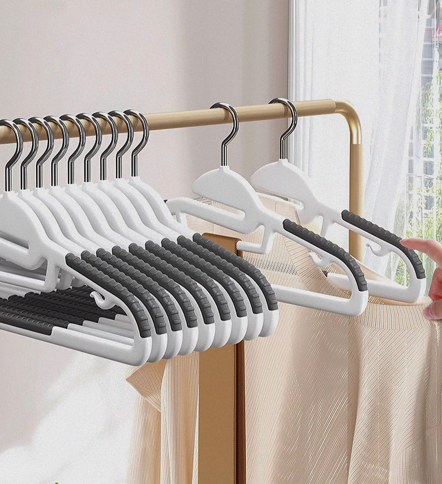 Moonval Clothes Hangers, 20-Pack Non-Slip Space-Saving Closet Hangers