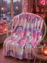 Moonval 620G Flannel Blanket, Ultra Soft Plush Throw for Sofa, Bed & Cozy Home Comfort