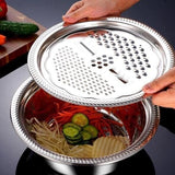 Moonval Multifunction Stainless Steel Sink, Multi-Purpose Kitchen Wash Basin with Integrated Workstation