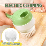 Moonval 5-in-1 Cordless Food Processor, USB-C Electric Chopper, Mincer & Cleaning Brush