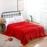 Moonval Cocolino Blanket Set, 2-Pack Ultra Soft Plush Fleece Throw for Bed & Sofa