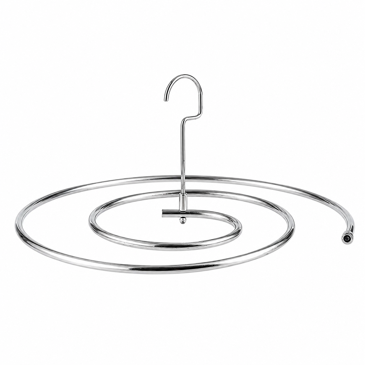 Moonval Spiral Bedding Hanger, Space-Saving Closet Organizer for Blankets, Quilts & Comforters