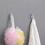 Moonval Adhesive Wall Hooks, Waterproof No-Drill Screw Wall Hooks for Heavy-Duty Hanging