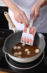 Moonval Triple Meatball Maker, Non-Stick 3-at-Once Meatball Mold with Easy-Release Handle