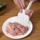 Moonval Triple Meatball Maker, Non-Stick 3-at-Once Meatball Mold with Easy-Release Handle