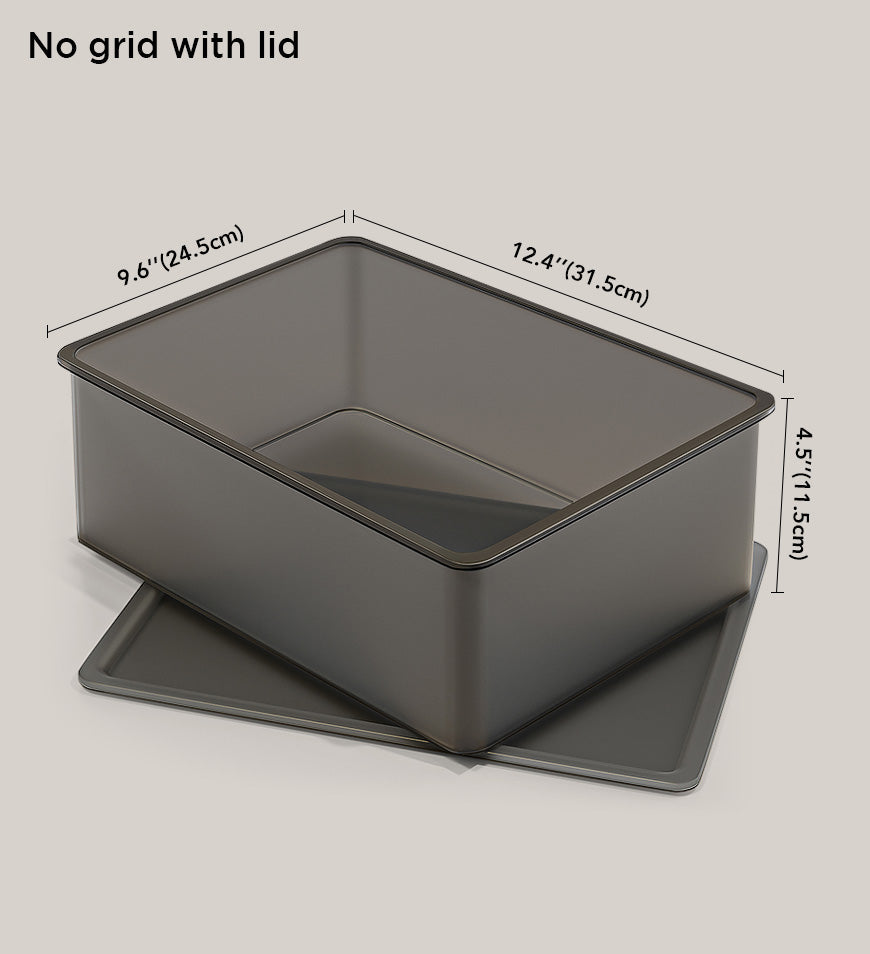 Moonval Clear Socks & Underwear Organizer Box, Divided Drawer Storage for Lingerie & Accessories