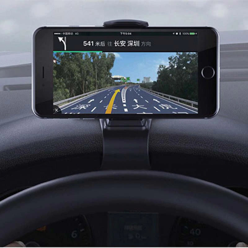 Moonval Car Dashboard Phone Holder, Non-Slip Adjustable GPS & Smartphone Mount