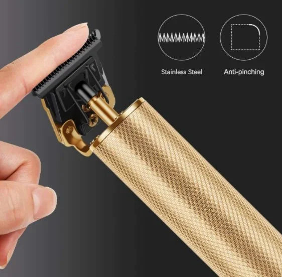 Moonval Cordless Hair Clipper, Rechargeable Wireless Hair & Beard Trimmer for Home & Travel