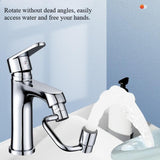 Moonval 1440° Rotating Faucet Aerator, Swivel Faucet Extender for Kitchen & Bathroom Sinks