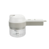 Moonval 5-in-1 Cordless Food Processor, USB-C Electric Chopper, Mincer & Cleaning Brush