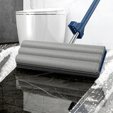 Moonval Flat Mop & Bucket Set, Ultra-Absorbent 360° Swivel Floor Cleaning System