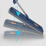 Moonval Flat Mop & Bucket Set, Ultra-Absorbent 360° Swivel Floor Cleaning System