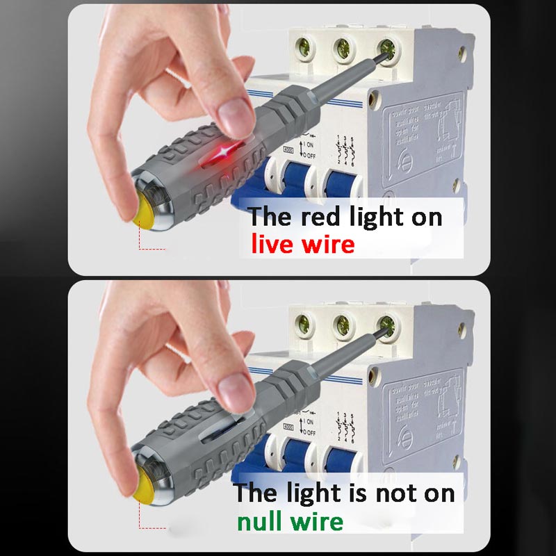 Moonval 2-in-1 Magnetic Screwdriver Set, High-Torque Precision Screwdriver with Voltage Detector