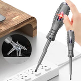 Moonval 2-in-1 Magnetic Screwdriver Set, High-Torque Precision Screwdriver with Voltage Detector