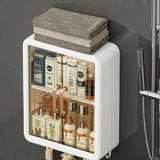 Moonval Wall-Mounted Magnetic Storage Rack, Self-Adhesive Organizer Shelf for Kitchen & Bathroom
