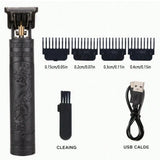 Moonval 2-in-1 Hair Clipper & Beard Trimmer, Rechargeable Cordless Grooming Kit for Men