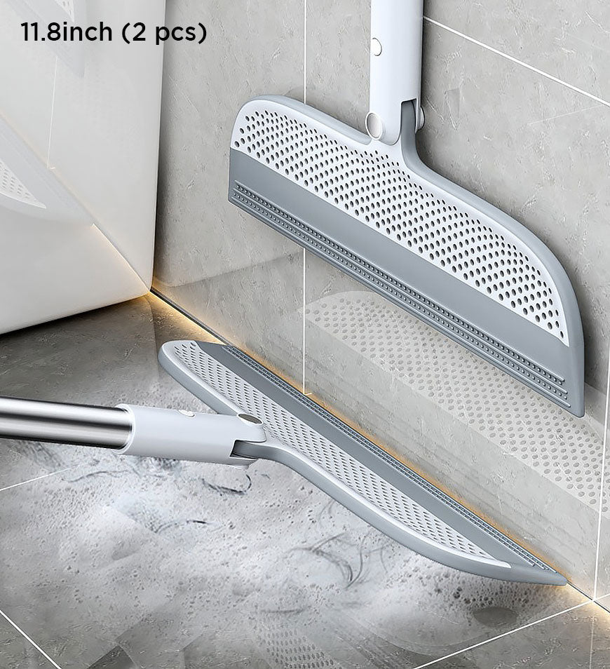 Moonval Magic Silicone Broom, Multi-Purpose Pet Hair Remover for Floors, Carpets & Windows