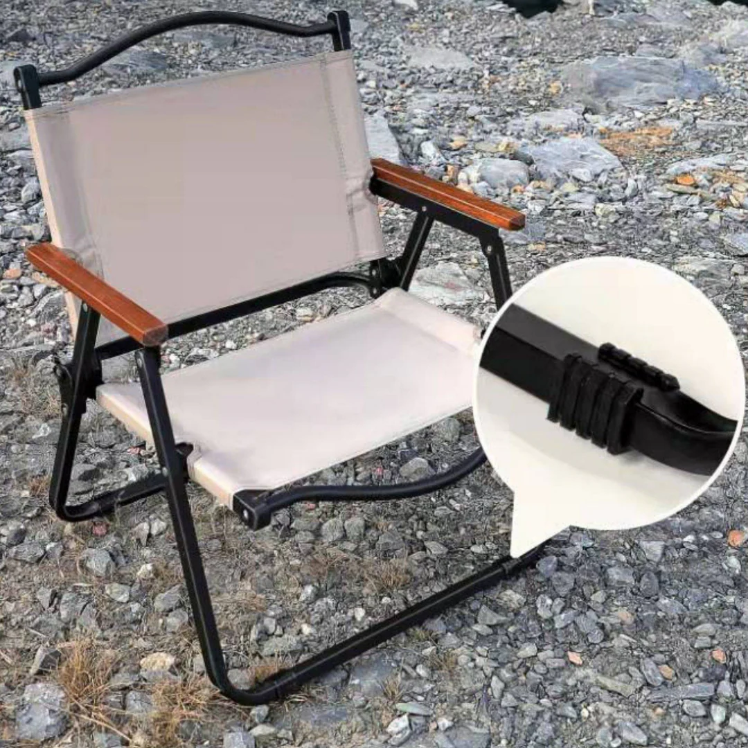Moonval Folding Camping Chair, Portable Lightweight Outdoor Seat for Camping, Fishing & Travel