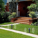 Moonval Solar Mole Repeller, Ultrasonic Waterproof Pest Deterrent for Lawns, Gardens & Yards