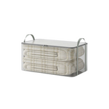 Moonval Heavy-Duty Storage Bag, Large Clear Plastic Moving & Clothes Storage Bag with Handles