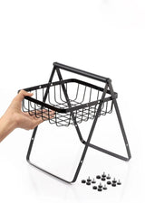 Moonval 2-Tier Storage Basket, Metal Fruit and Vegetable Organizer with Carry Handle