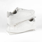 Moonval Premium Acrylic Shoe Organizer, Clear Stackable Sneaker Storage Box for Closet & Entryway