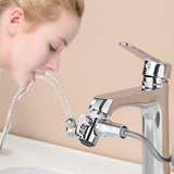 Moonval 3-in-1 Universal Water Tap, Faucet Sprayer Attachment with Shower & Jet Modes
