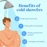 Moonval Foldable Ice Bath Tub, Portable Silicone Cold Plunge & Outdoor Shower for Recovery