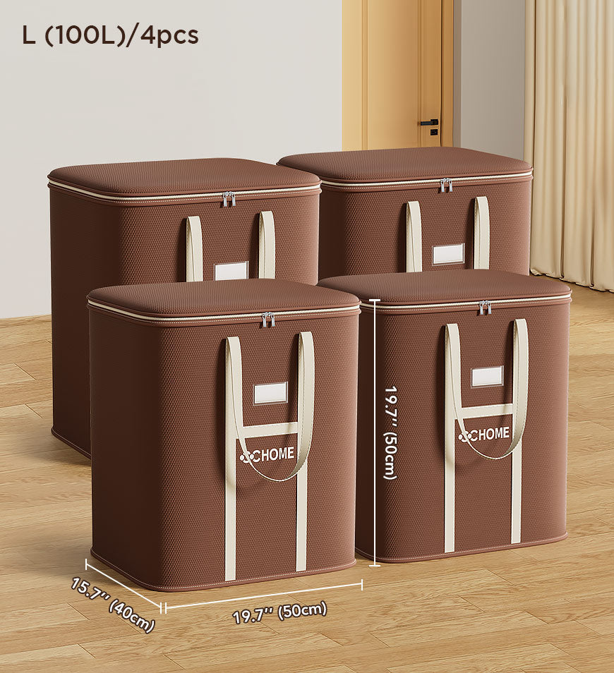 Moonval Extra Large Moving Bags, Heavy-Duty Foldable Storage Bags with Reinforced Handles
