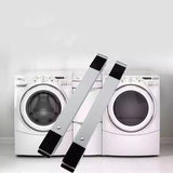 Moonval Appliance Base Stand, Adjustable Heavy-Duty Rolling Platform for Washer, Dryer & Refrigerator