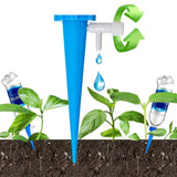 Moonval Self Watering Spikes, 24-Pack Adjustable Plant Watering Devices for Bottles
