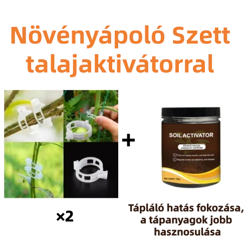 Moonval Plant Ties, Reusable Plastic Garden Plant Support Clips for Vines, Tomatoes & Vegetables