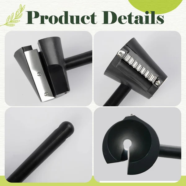 Moonval Vegetable Flower Cutter, Stainless Steel Spiral Garnish Tool for Carrots & Cucumbers