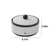 Moonval Portable Smoke Air Purifier, Rechargeable Desktop Smoke Extractor for Home, Office & Travel