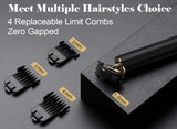 Moonval Cordless Hair Clipper, Rechargeable Wireless Hair & Beard Trimmer for Home & Travel