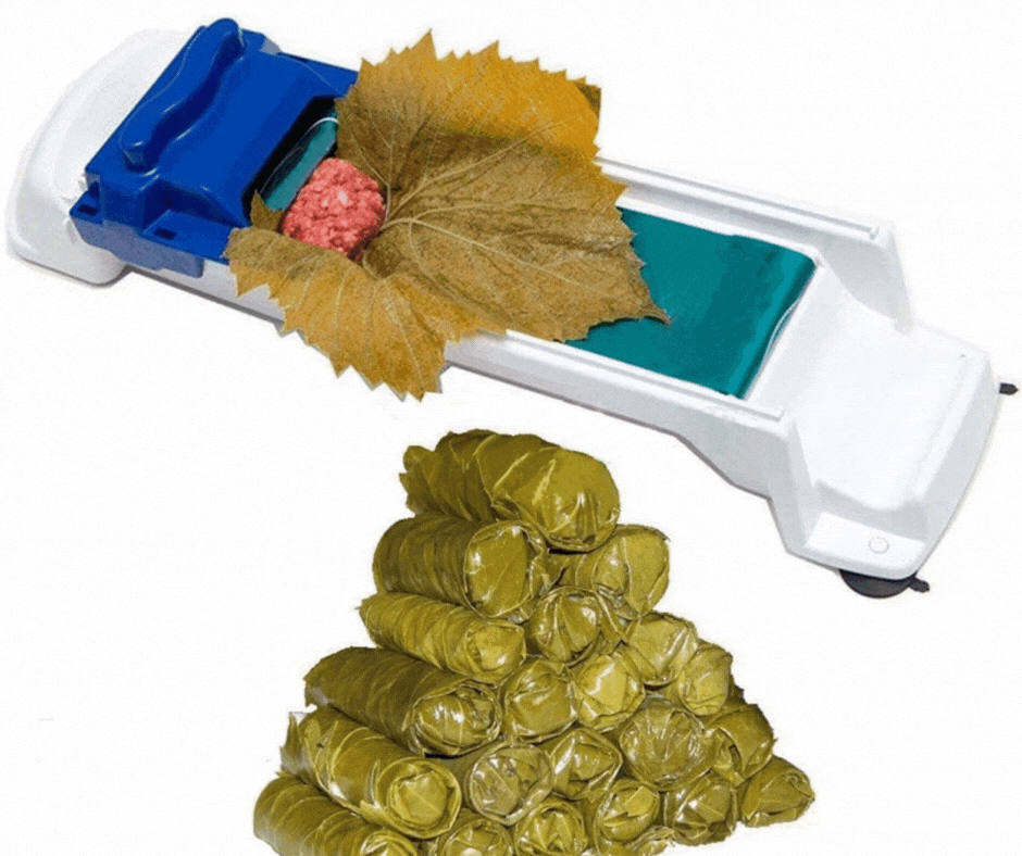 Moonval Cabbage Roll Maker, Easy Stuffed Roll Kitchen Tool for Cabbage Leaves & Grape Leaves