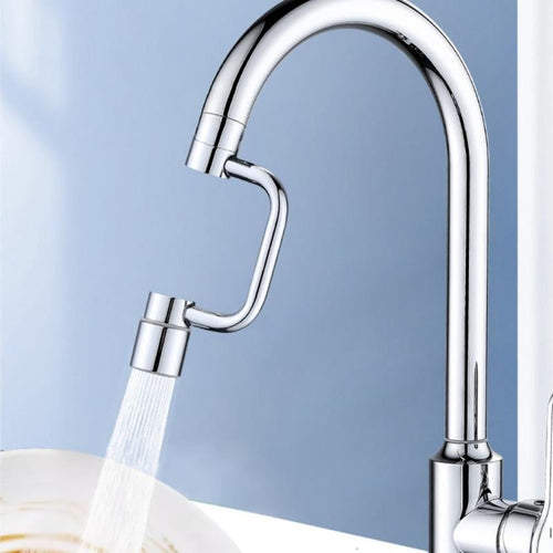 Moonval 1440° Rotating Faucet Aerator, Swivel Faucet Extender for Kitchen & Bathroom Sinks