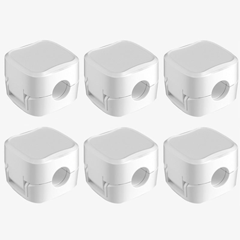Moonval Magnetic Cable Organizer, Self-Adhesive Cord Holder for Desk, Office, Home & Car