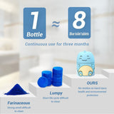 Moonval Magic Toilet Cleaner Tablets, Deodorizing Toilet Bowl Cleaner for Stain & Odor Removal