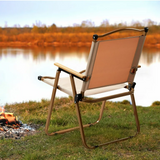 Moonval Folding Camping Chair, Portable Lightweight Outdoor Seat for Camping, Fishing & Travel
