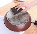 Moonval Metal Cleaning Sponge Set, Heavy-Duty Abrasive Scouring Pads for Pots & Pans