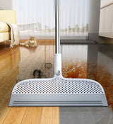 Moonval Magic Silicone Broom, Multi-Purpose Pet Hair Remover for Floors, Carpets & Windows