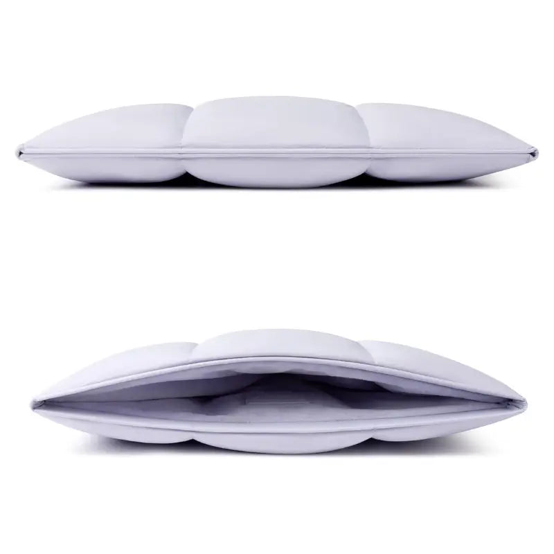 Moonval Puffy Laptop Sleeve, Quilted Protective Laptop Case with Soft Padded Interior