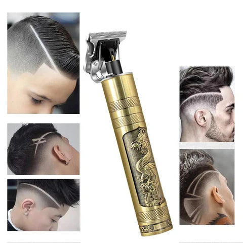 Moonval Professional Hair Clipper, Cordless Rechargeable Beard & Hair Trimmer with Precision Blades