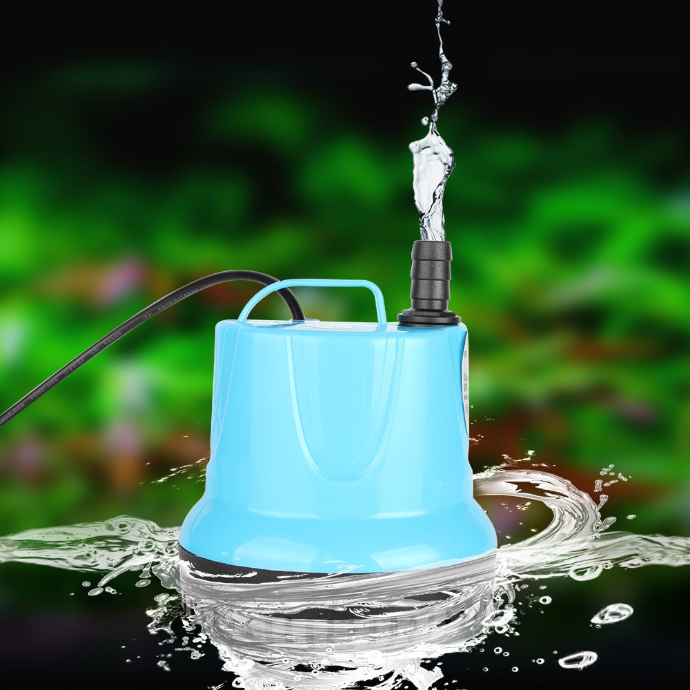 Moonval Submersible Aquarium Water Pump, Quiet Adjustable Pump for Fish Tanks, Fountains & Ponds