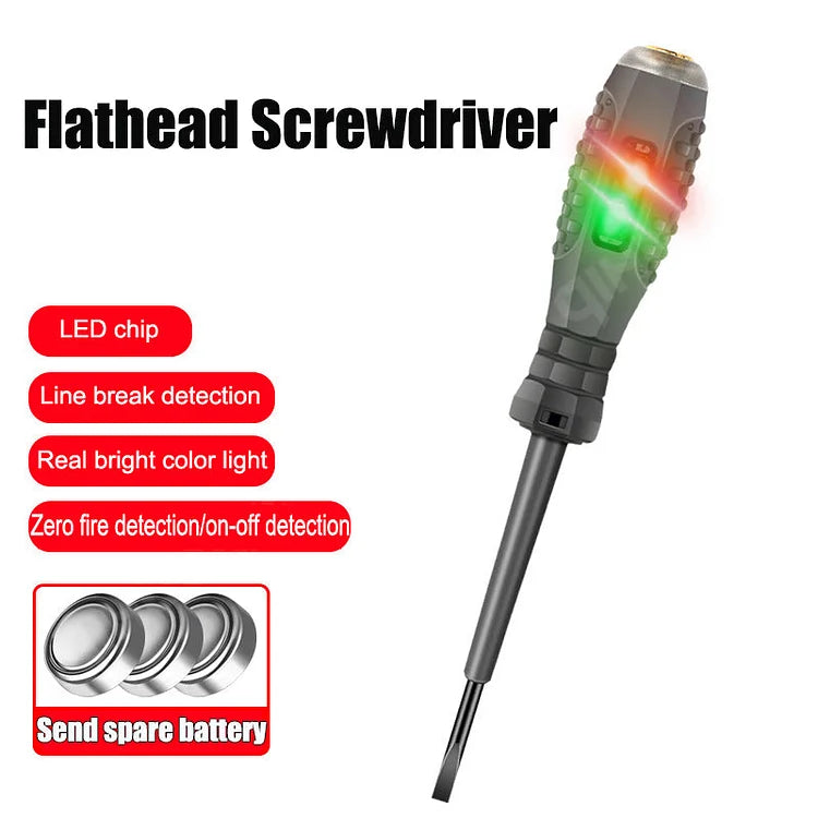 Moonval 2-in-1 Magnetic Screwdriver Set, High-Torque Precision Screwdriver with Voltage Detector