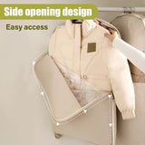 Moonval Hanging Garment Storage Bag, Space-Saving Closet Organizer with Hanging Design